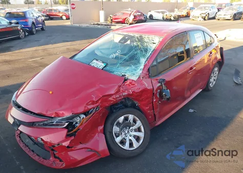 2021 Toyota Corolla Le from USA, damaged, VIN JTDEPMAE6MJ166042